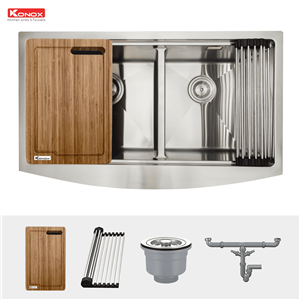 Chậu Rửa Chén 2 Hộc Apron sink Konox KN8450DA