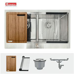 Chậu Rửa Chén 2 Hộc Apron sink Konox KN8750DA