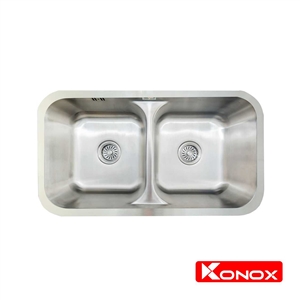 Chậu Rửa Chén 2 Hộc Undermount sink Konox KN8246DUA