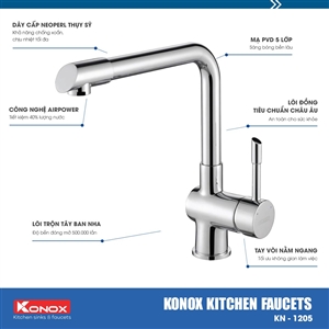 Vòi Rửa Chén Konox KN1205