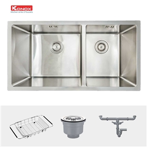 Chậu Rửa Chén 2 Hộc Undermount sink Konox KN8144DU