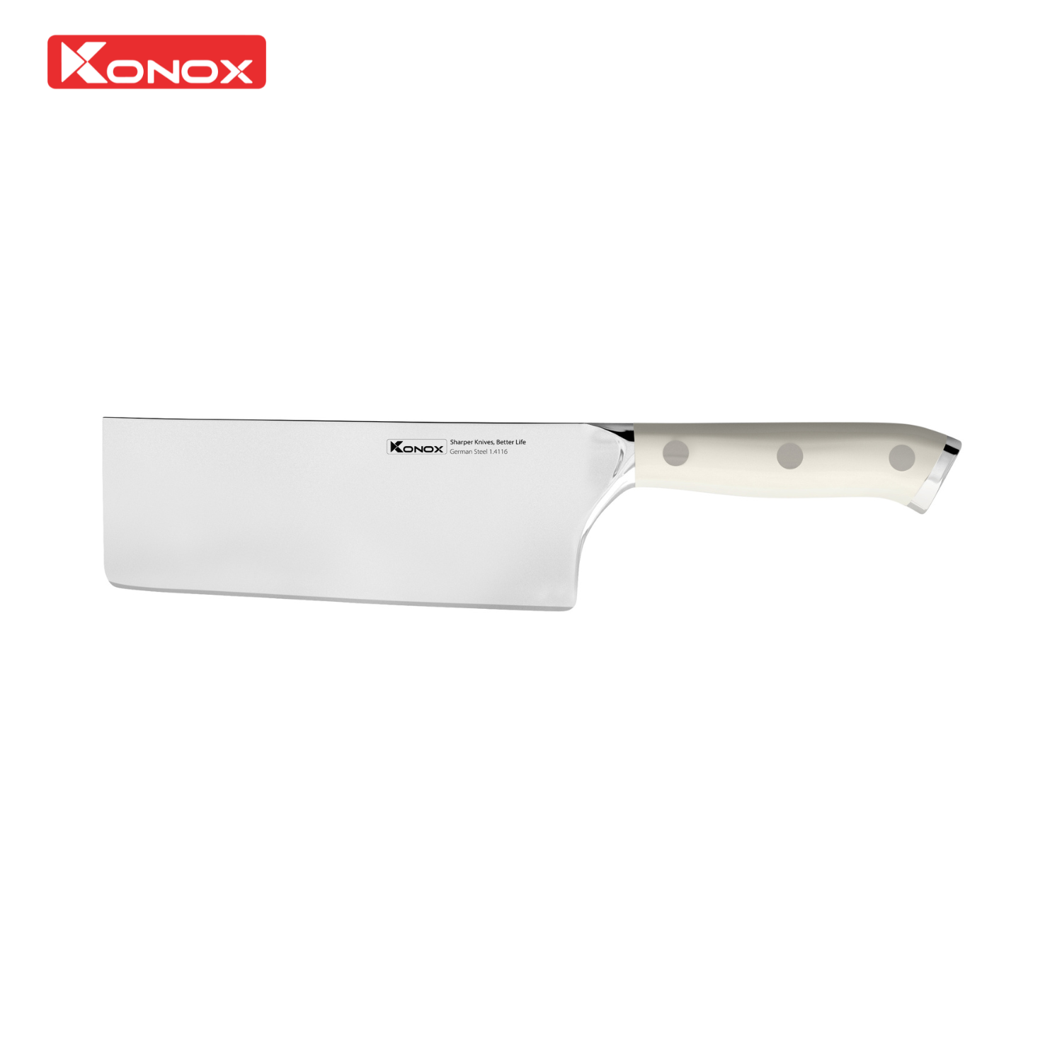 Bộ dao làm bếp 5 món cao cấp Konox Haper Grey - ảnh 7