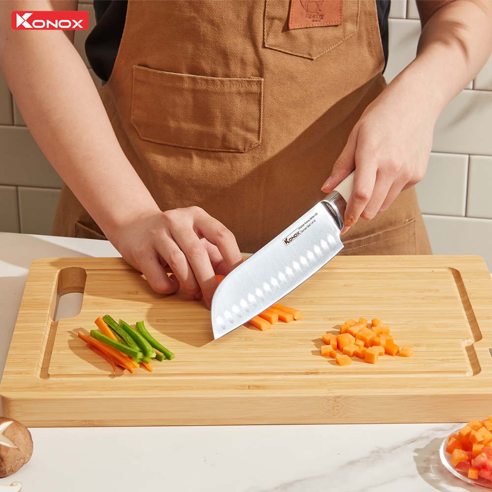 Bộ dao làm bếp cao cấp 7 món Konox Gouter - ảnh 7