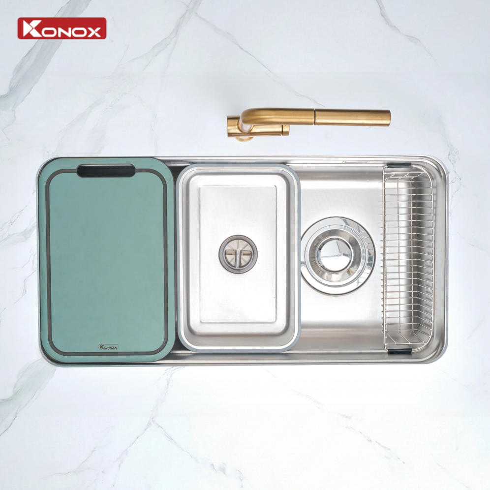 Chậu rửa bát chống xước (phiên bản cá nhân hóa) Tari Smart 8847PP - ảnh 8