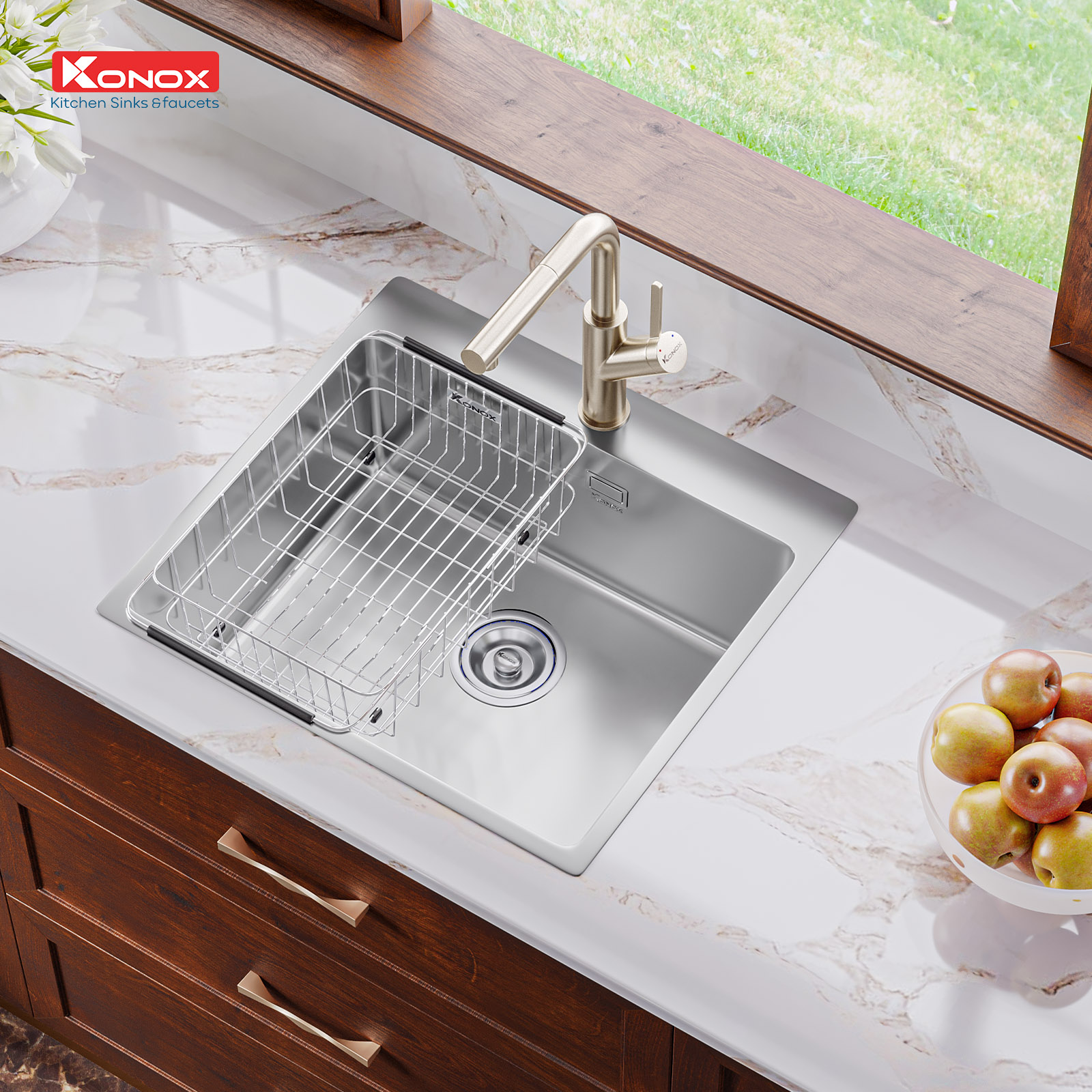 Chậu rửa bát Topmount Sink Unico 5450 - ảnh 4