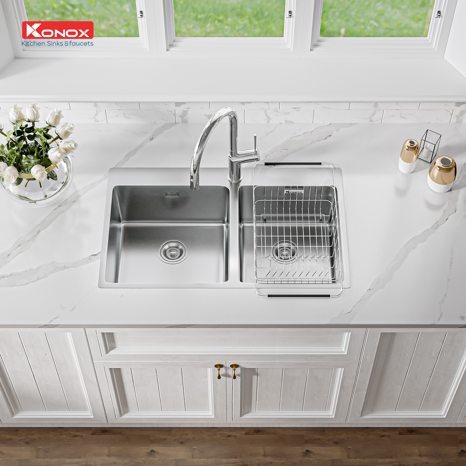Chậu rửa bát Topmount Sink Unico 8250 - ảnh 4