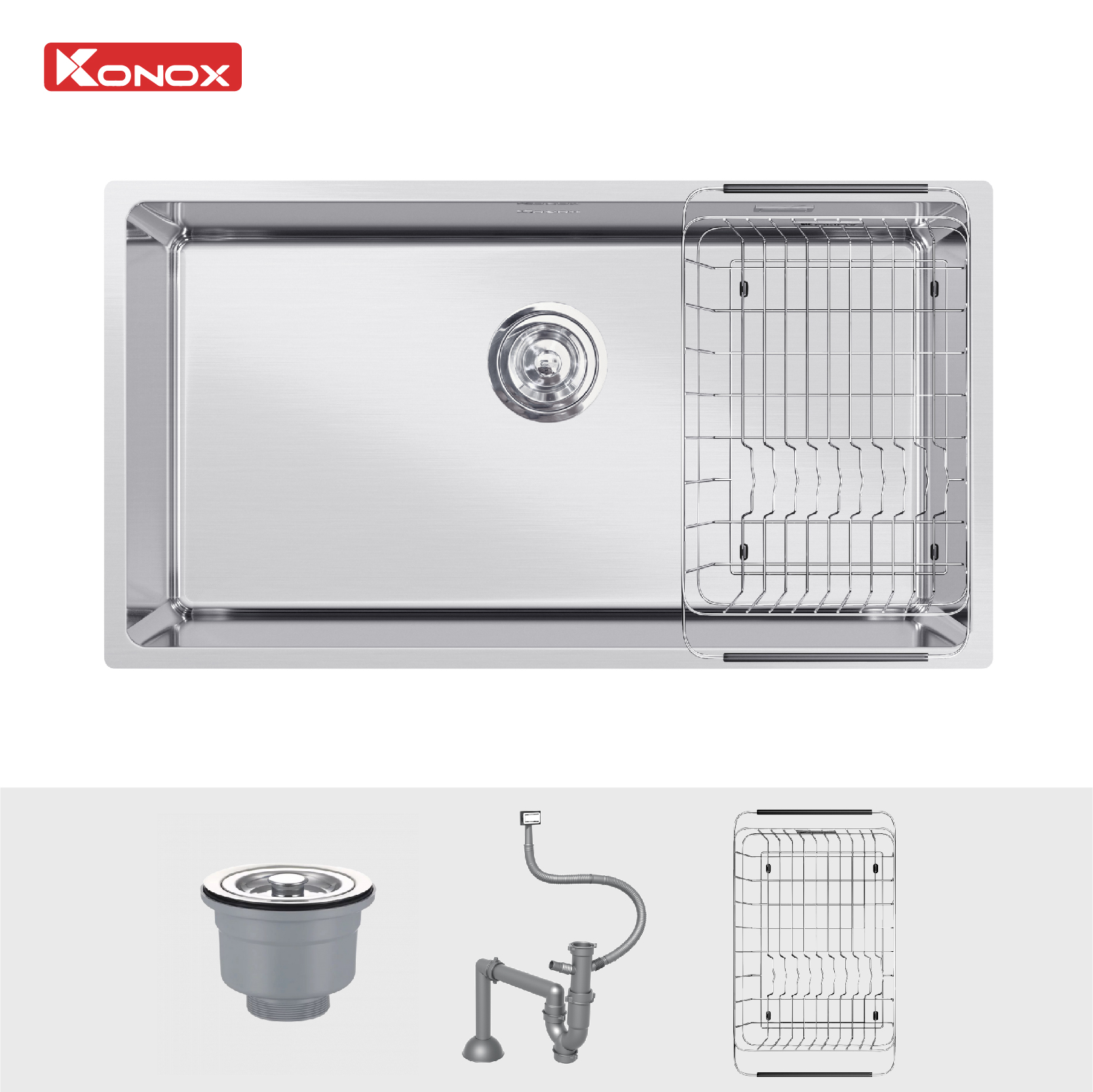 Chậu rửa bát Turkey Sink STELO 780U - ảnh 2