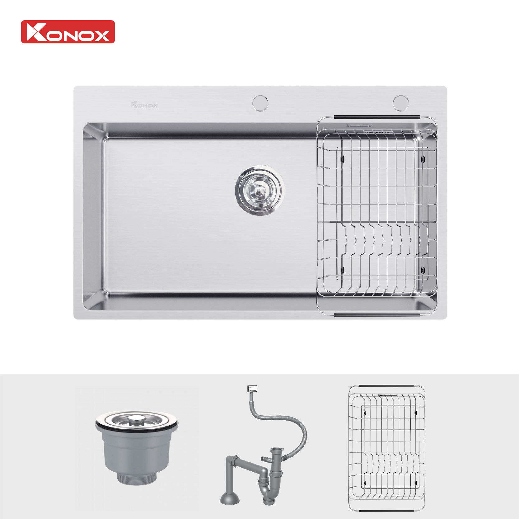 Chậu rửa bát Turkey Sink STELO 790 - ảnh 3