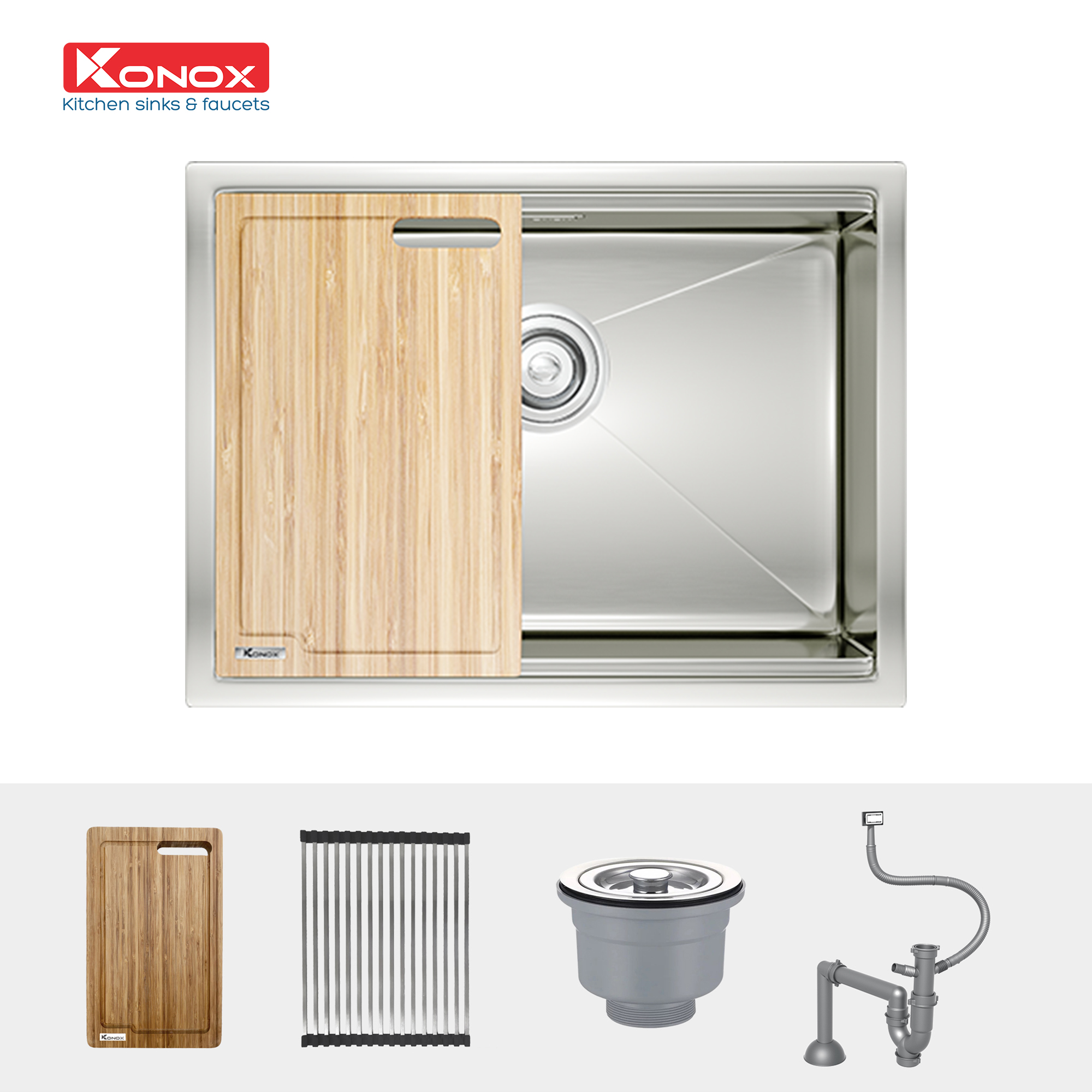 Chậu rửa bát Workstation Sink – Undermount Sink KN6046SU - ảnh 3