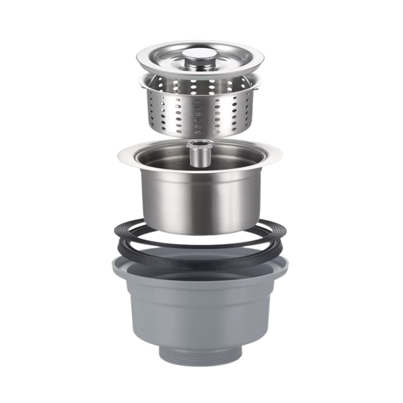 Bát rác Konox Strainer SK02 – cỡ 140mm, 3 lớp lọc kháng khuẩn