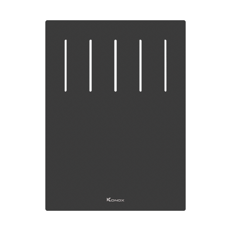Thớt nhựa đen Konox Cutting Board CB06 – 380 x 280 x 10 mm