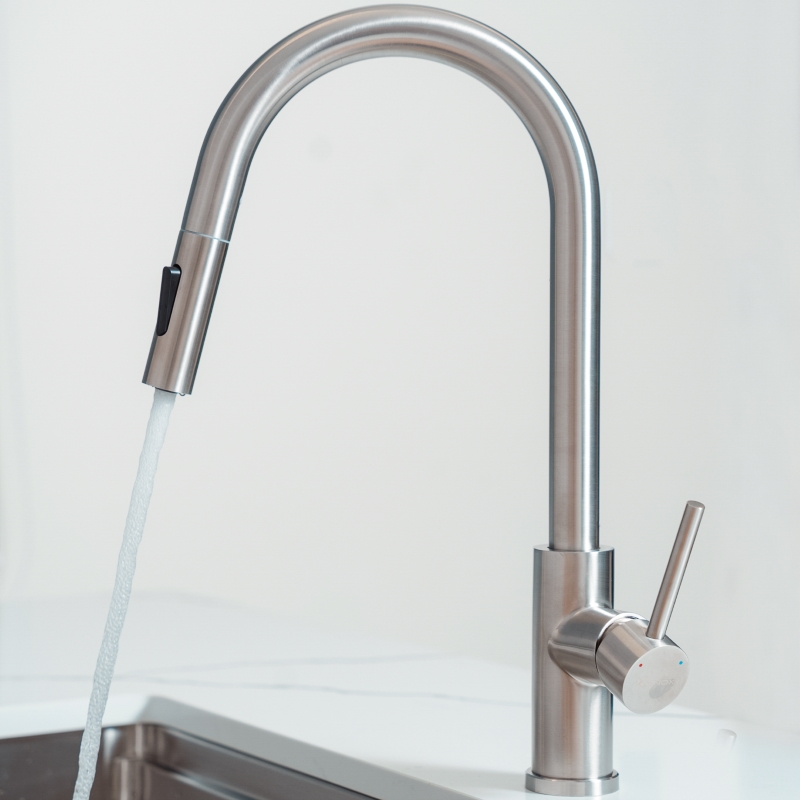 Vòi rửa bát dây rút Reno - ảnh 5