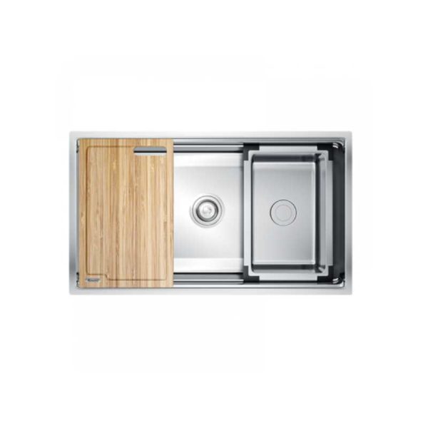 chau rua bat workstation sink e2 80 93 undermount sink konox kn7644su 448714ef14eb4443b504b4c6958ec618